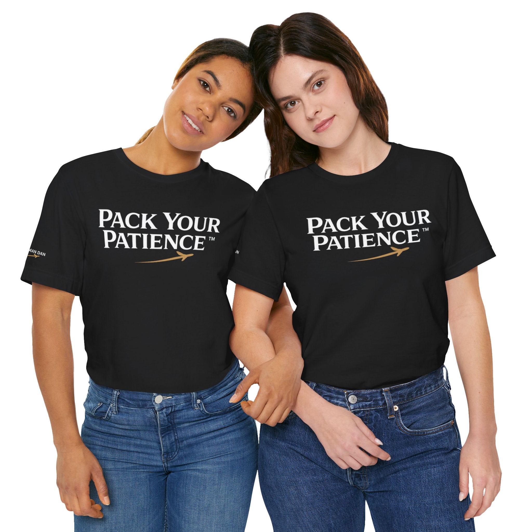 Pack Your Patience Travel Tee — By Money Man Dan